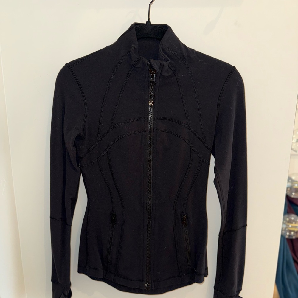 Lululemon Define Jacket Black Size 2 | Fitted Zip Athletic Jacket